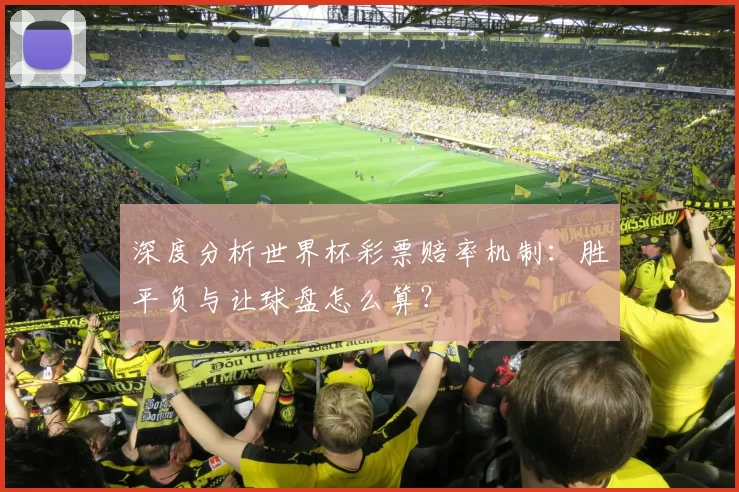 深度分析世界杯彩票赔率机制:胜平负与让球盘怎么算?