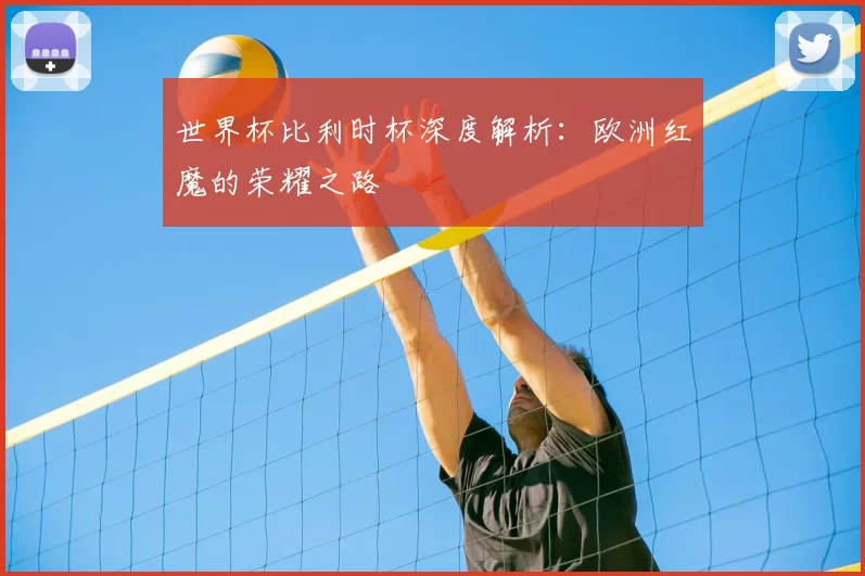 世界杯比利时杯深度解析:欧洲红魔的荣耀之路