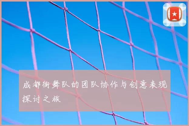 成都街舞队的团队协作与创意表现探讨之旅